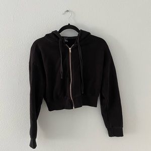 Black Zip Up